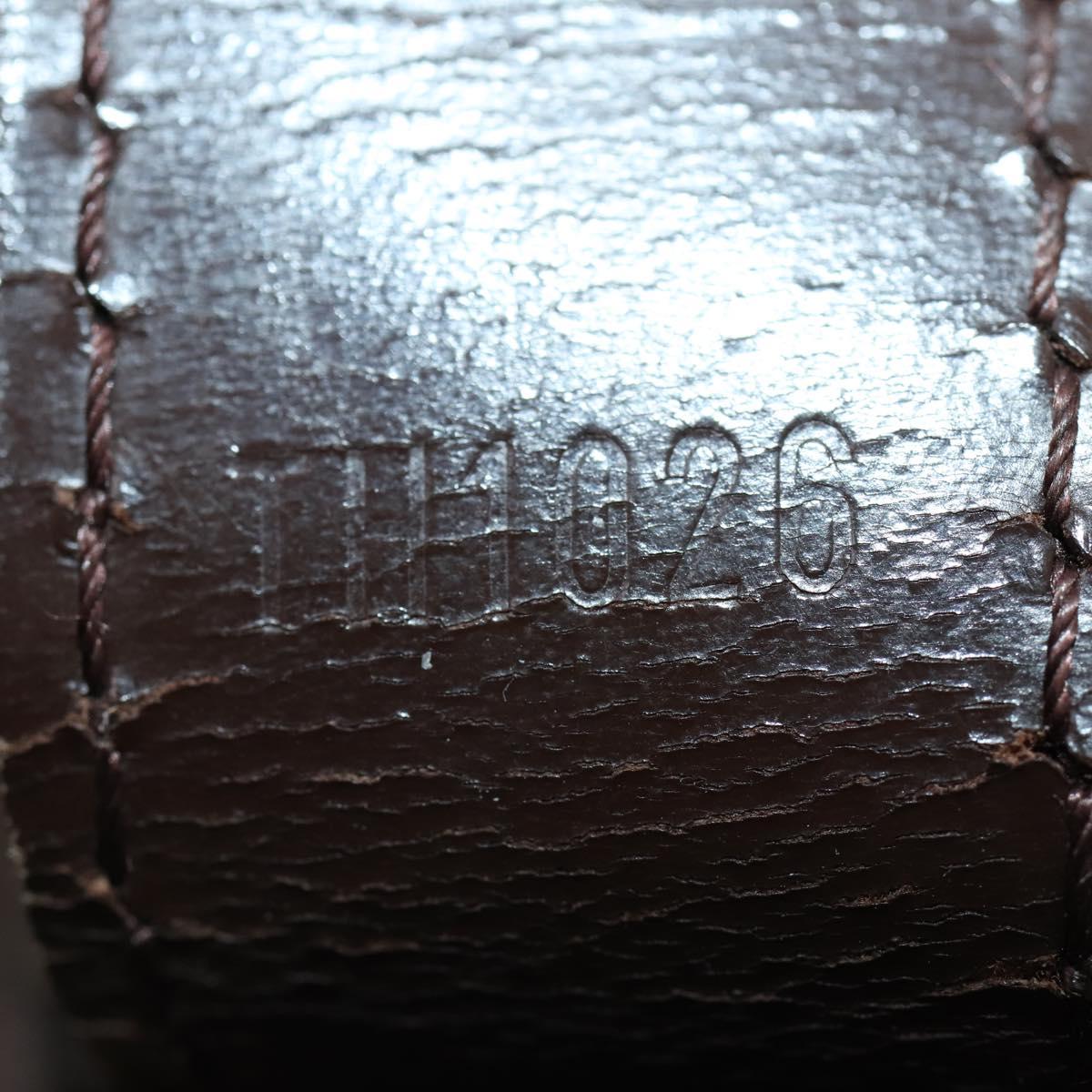 LOUIS VUITTON Damier Ebene Broadway Shoulder Bag N42270 LV Auth 153027