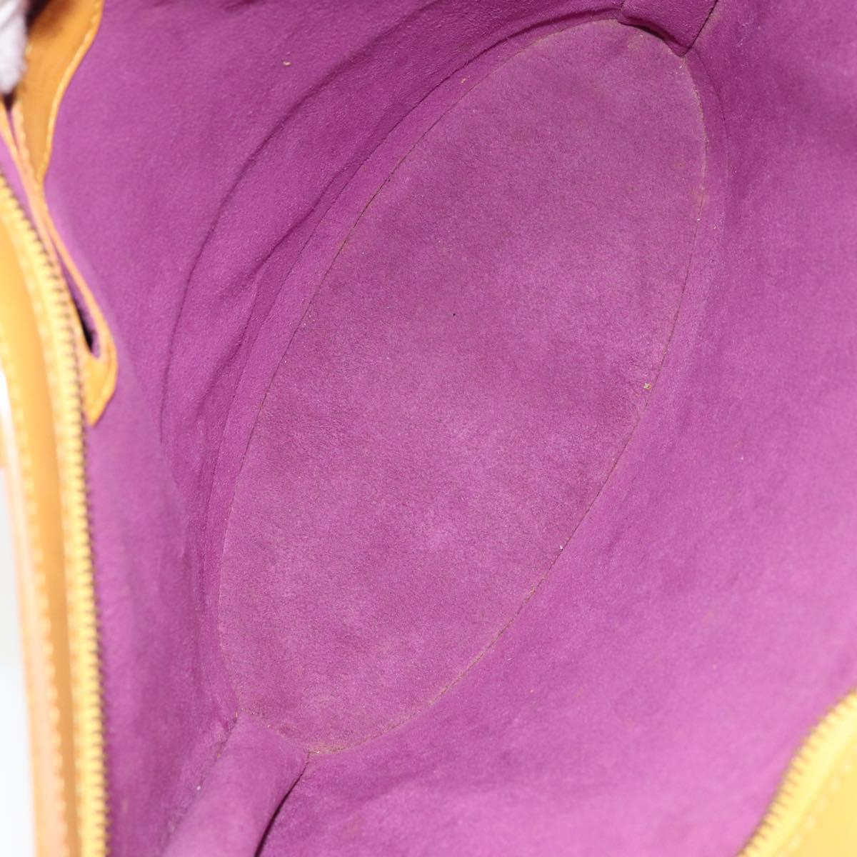 LOUIS VUITTON Epi Saint Jacques Hand Bag Yellow M52279 LV Auth 153084