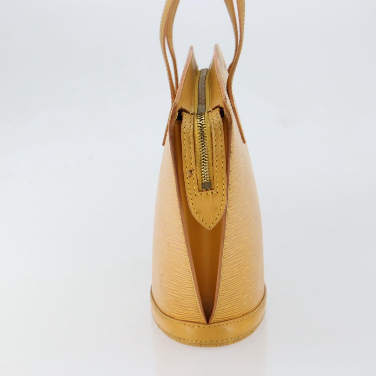 LOUIS VUITTON Epi Saint Jacques Hand Bag Yellow M52279 LV Auth 153084