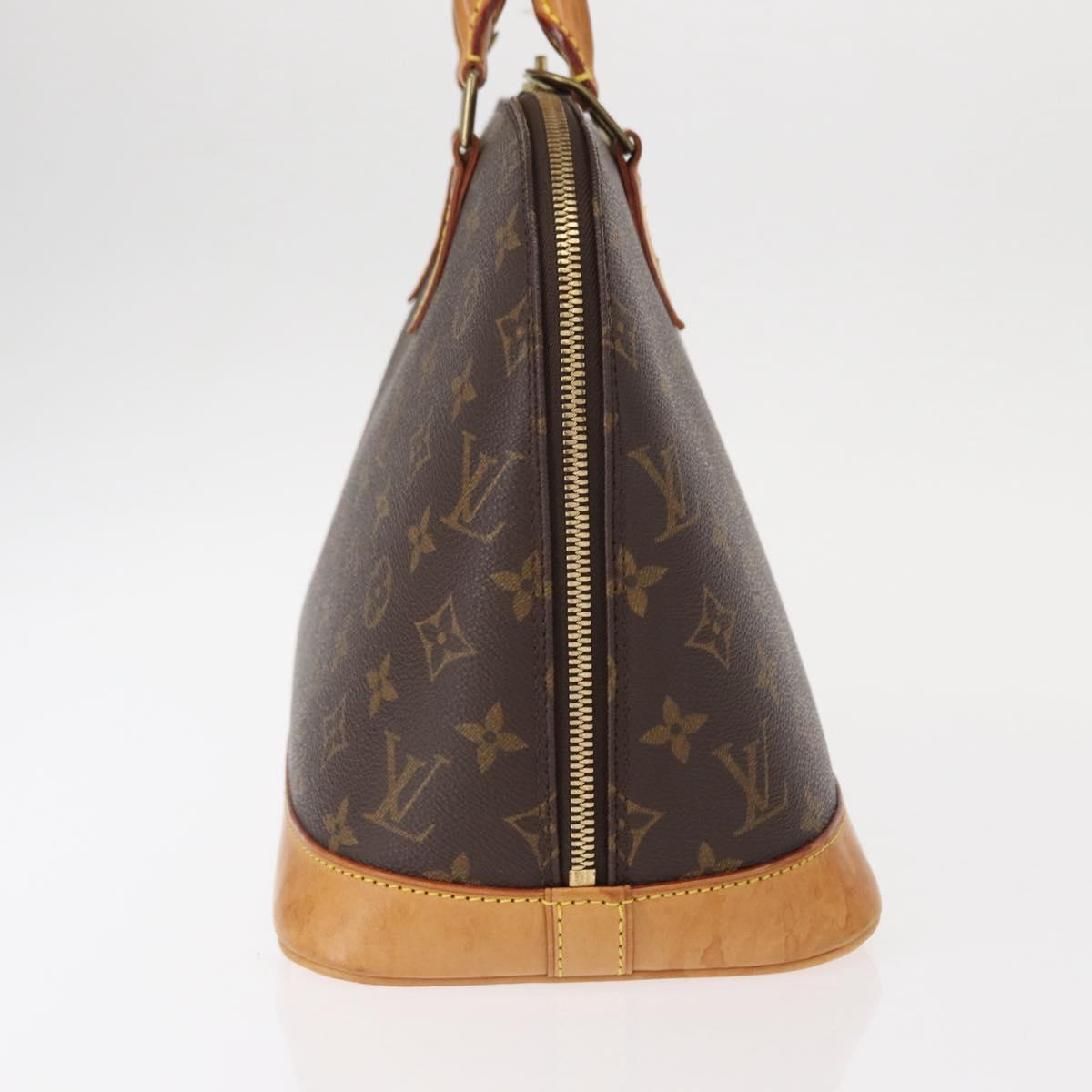LOUIS VUITTON Monogram Alma Hand Bag M51130 LV Auth 153086