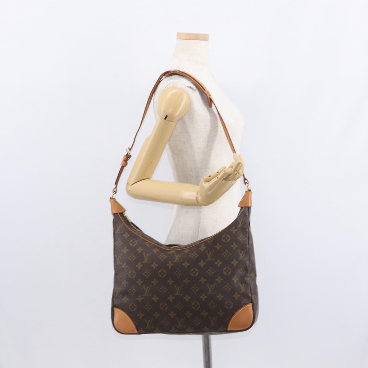 LOUIS VUITTON Monogram Boulogne 35 Shoulder Bag M51260 LV Auth 153090