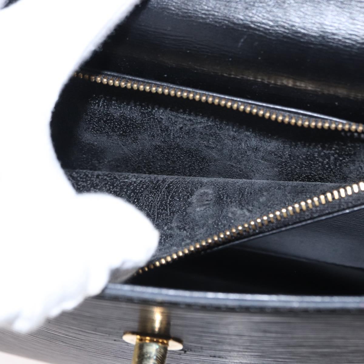 LOUIS VUITTON Epi Malesherbes Hand Bag Black M52372 LV Auth 153094