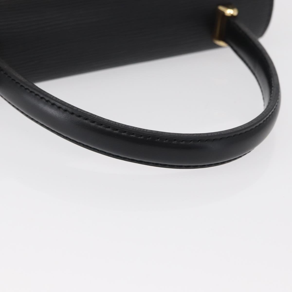 LOUIS VUITTON Epi Malesherbes Hand Bag Black M52372 LV Auth 153094