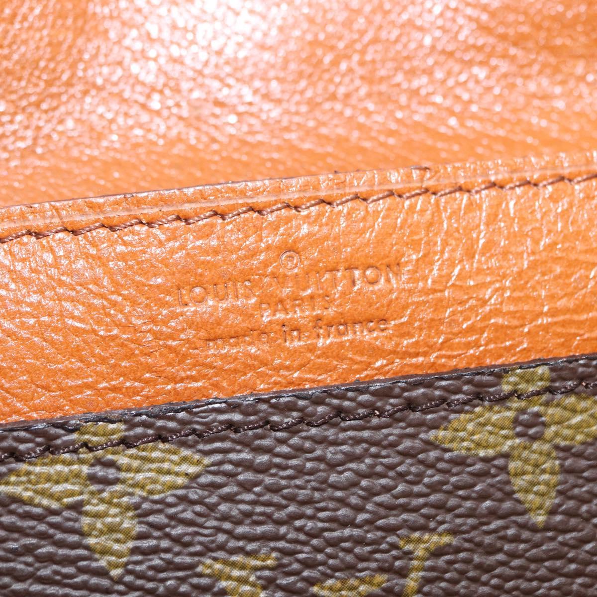 LOUIS VUITTON Monogram Double Rabat Shoulder Bag M51815 LV Auth 153097