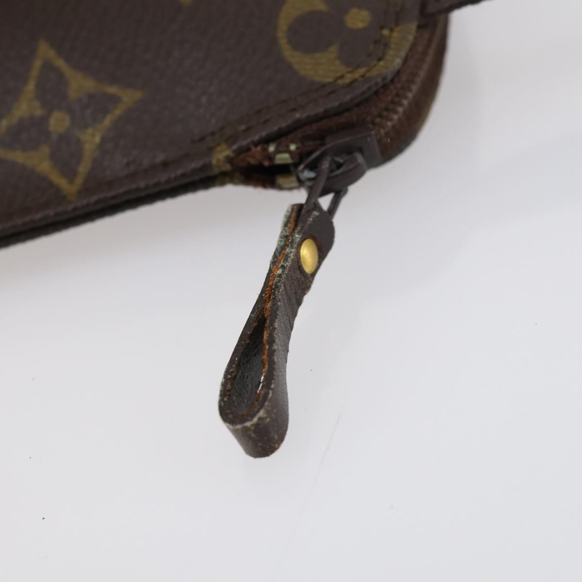 LOUIS VUITTON Monogram Pochette Secret Accessory Pouch M45484 LV Auth 153100