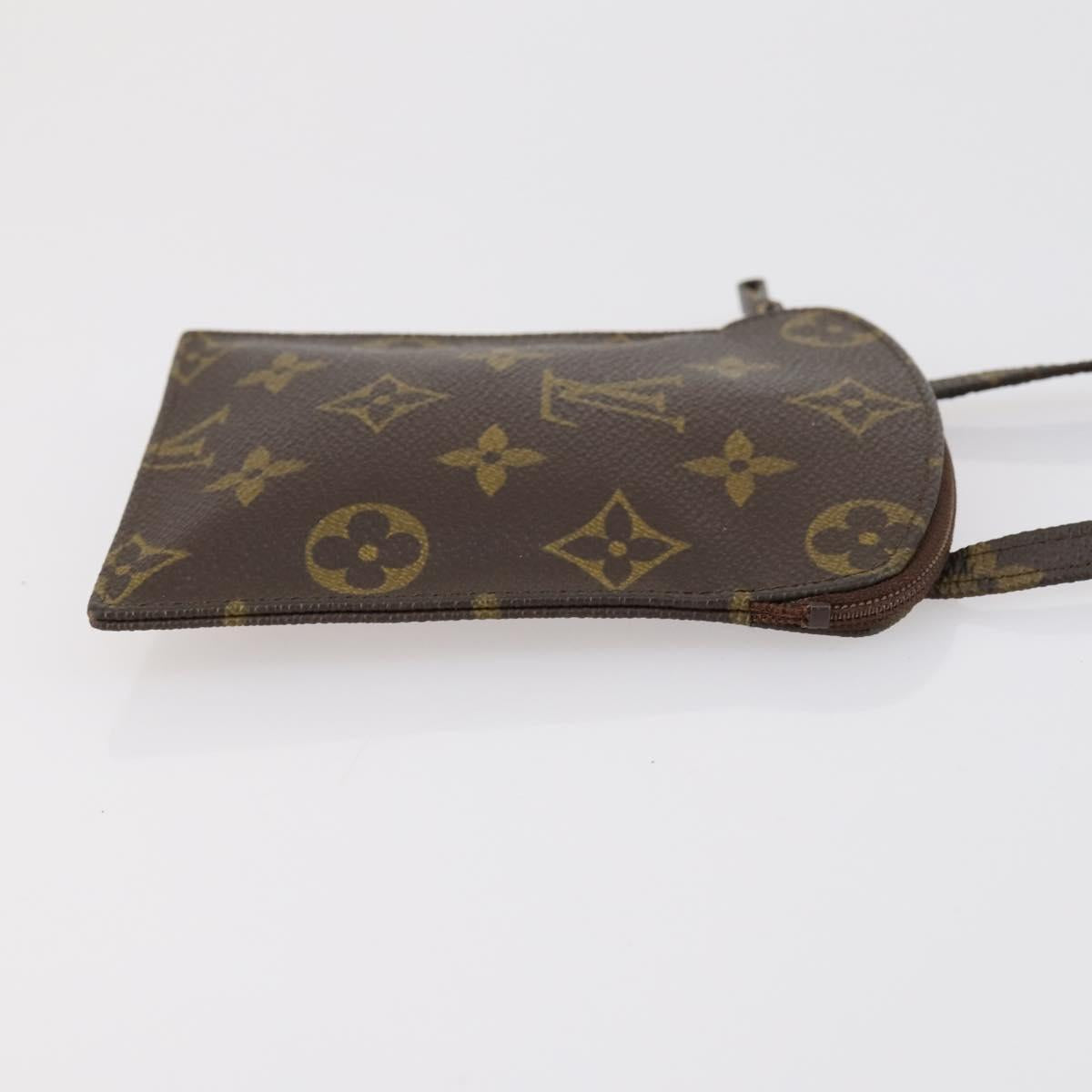 LOUIS VUITTON Monogram Pochette Secret Accessory Pouch M45484 LV Auth 153100