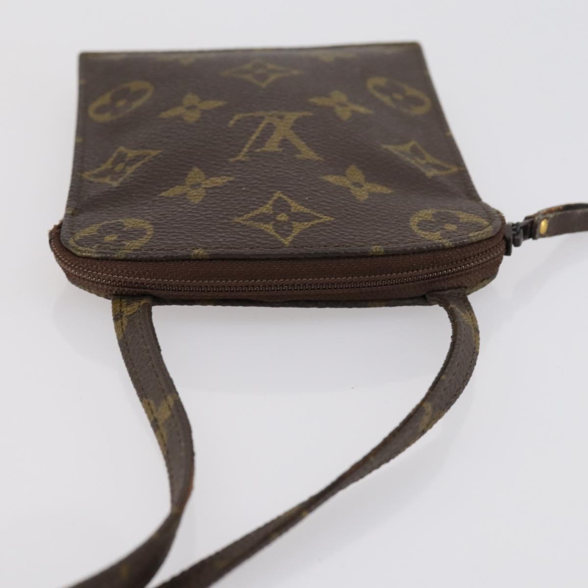 LOUIS VUITTON Monogram Pochette Secret Accessory Pouch M45484 LV Auth 153100