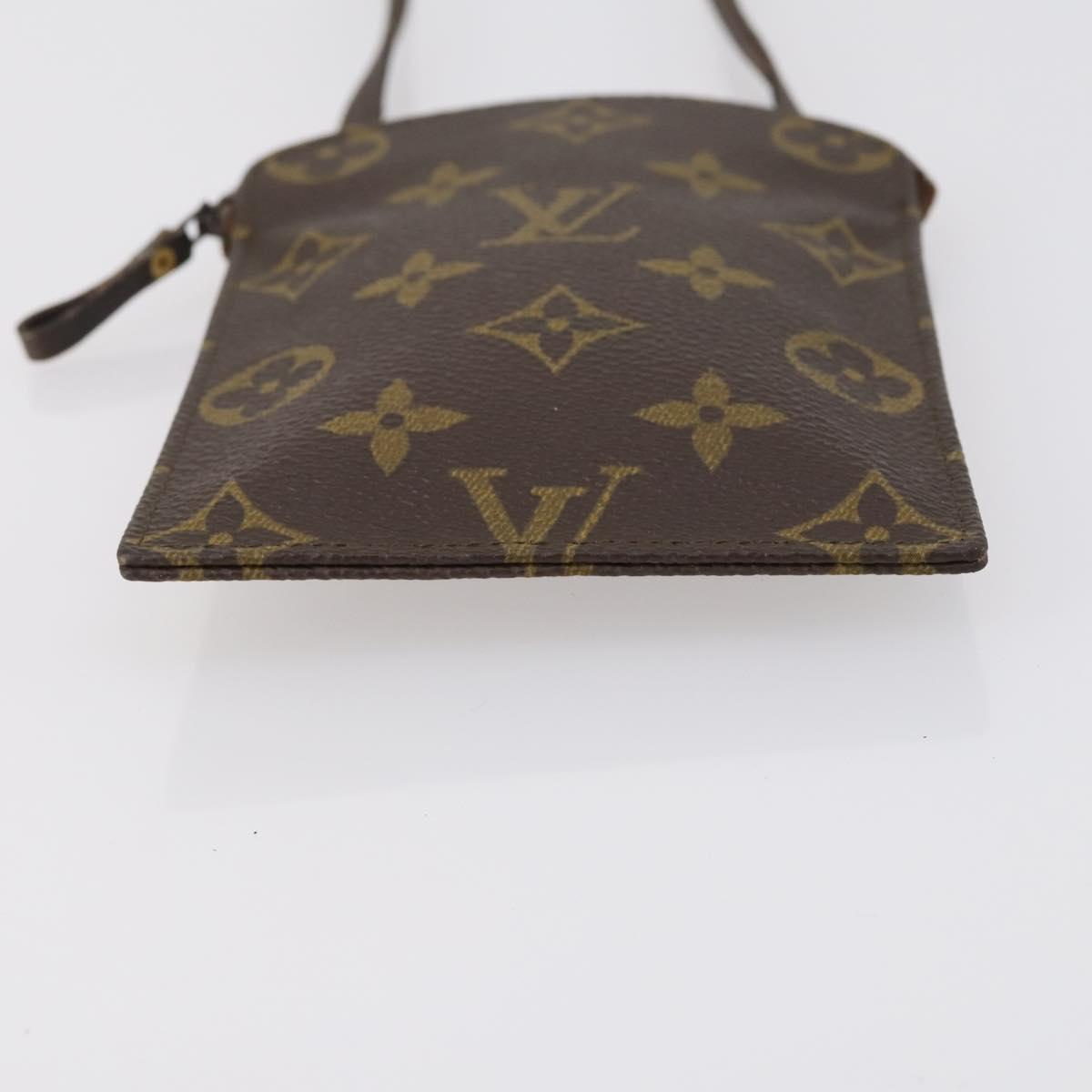 LOUIS VUITTON Monogram Pochette Secret Accessory Pouch M45484 LV Auth 153100