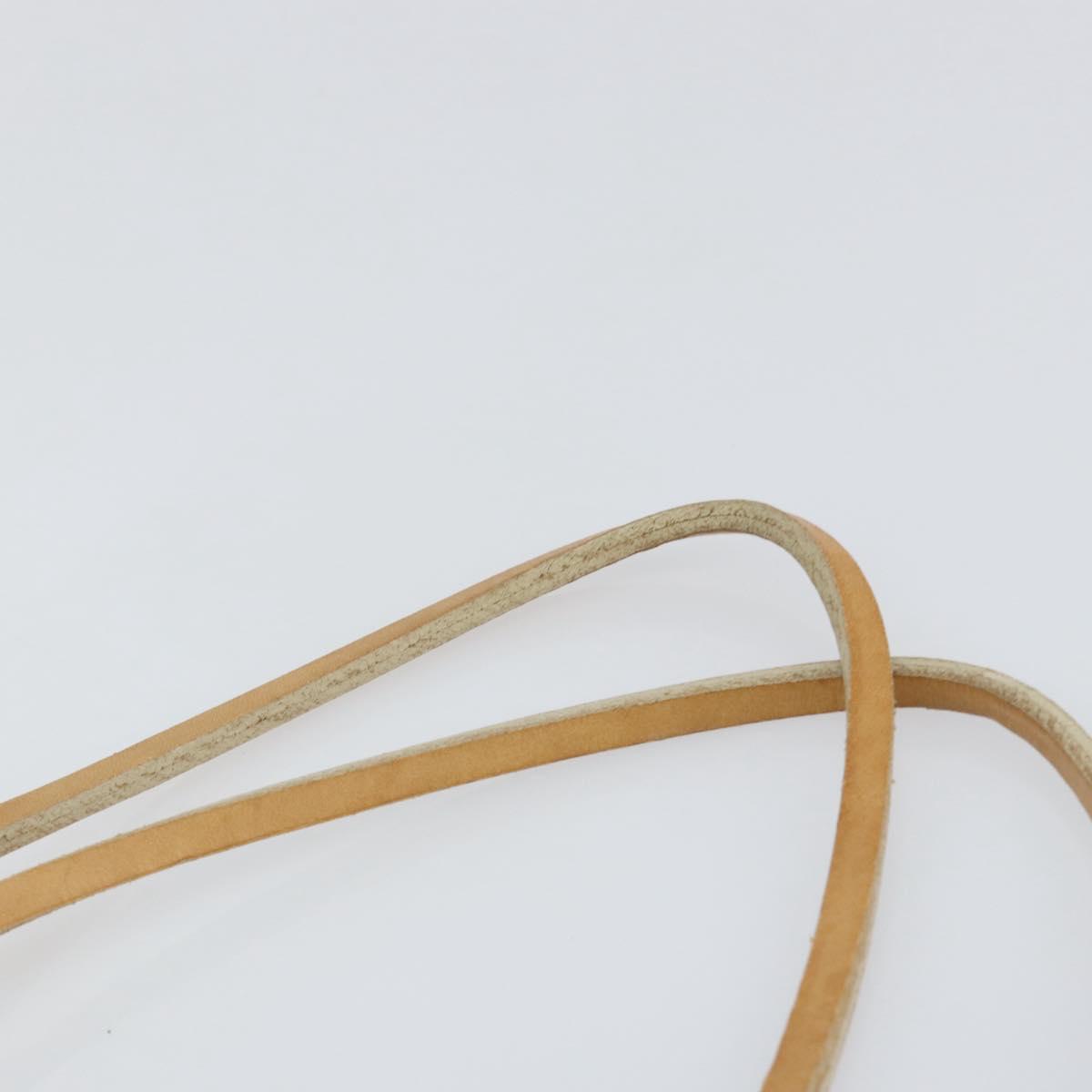 BURBERRY Nova Check Tote Bag Nylon Beige Silver Auth 153114