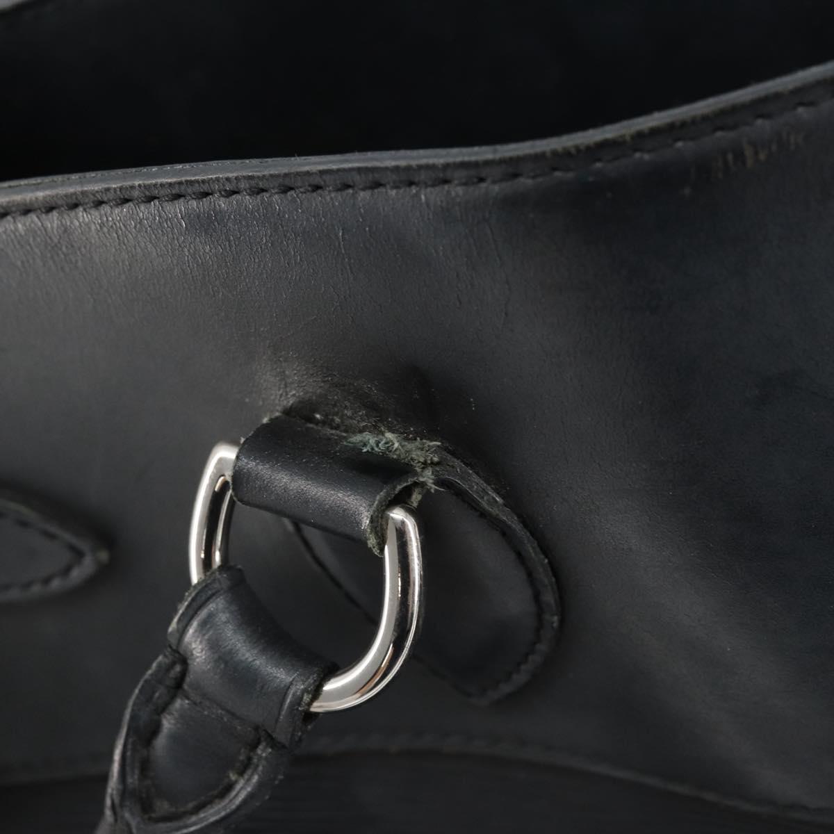 LOUIS VUITTON Epi Passy GM Hand Bag Black M59252 LV Auth 153131