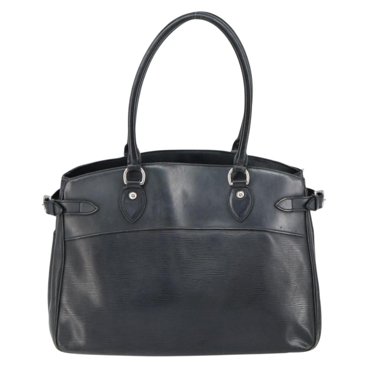 LOUIS VUITTON Epi Passy GM Hand Bag Black M59252 LV Auth 153131