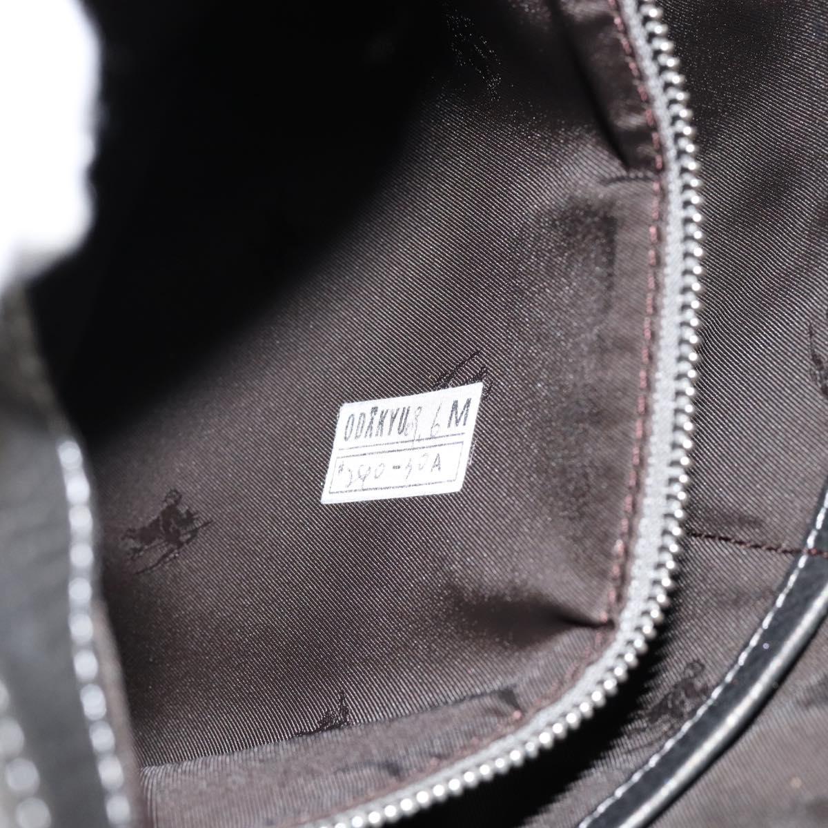 BURBERRY Nova Check Shoulder Bag Nylon Pink Silver Auth 153134