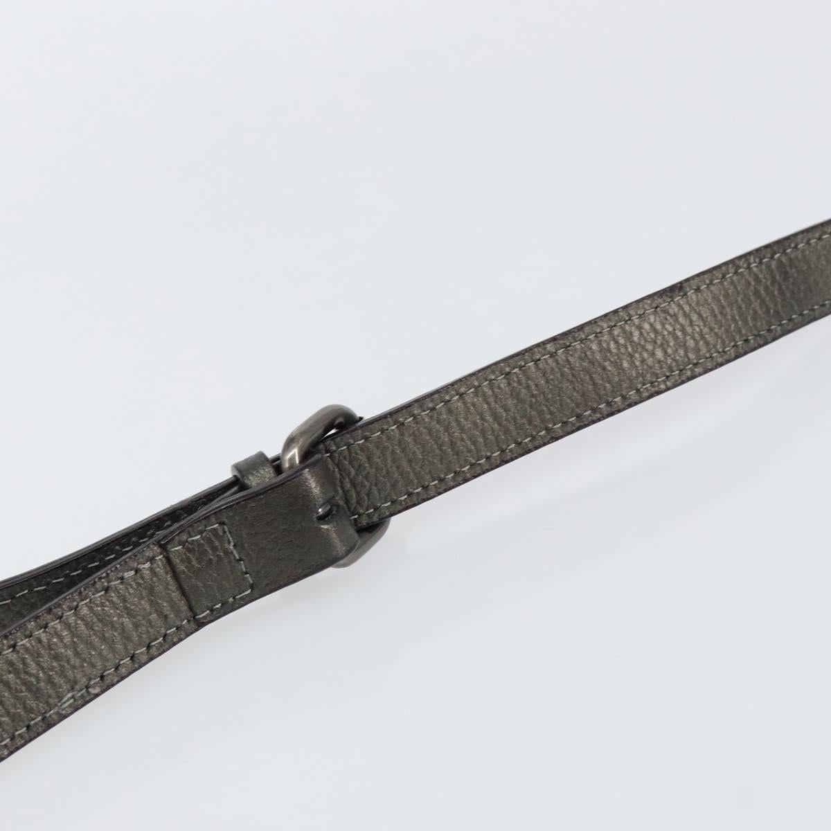 BURBERRY Nova Check Shoulder Bag Nylon Pink Silver Auth 153134