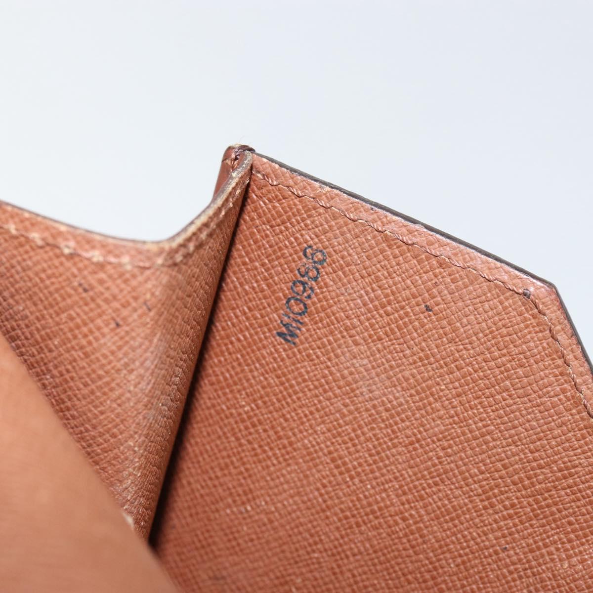 LOUIS VUITTON Monogram Porte Documents Bandouliere Bag M53338 LV Auth 153138