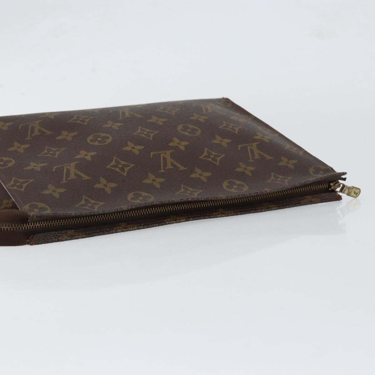 LOUIS VUITTON Monogram Poche Toilette 26 Pouch M47542 LV Auth 153144