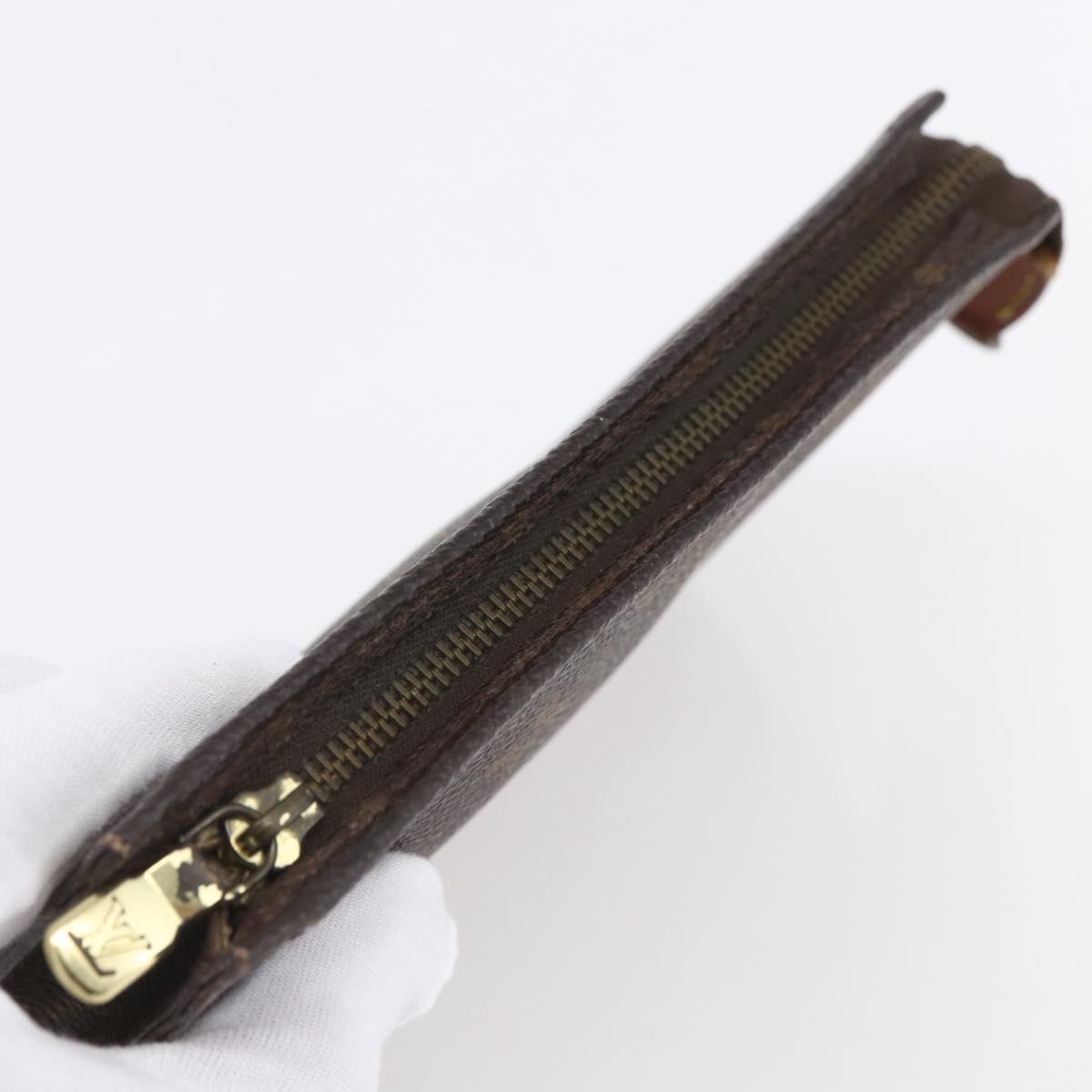 LOUIS VUITTON Monogram Bucket PM Accessory Pouch LV Auth 153147