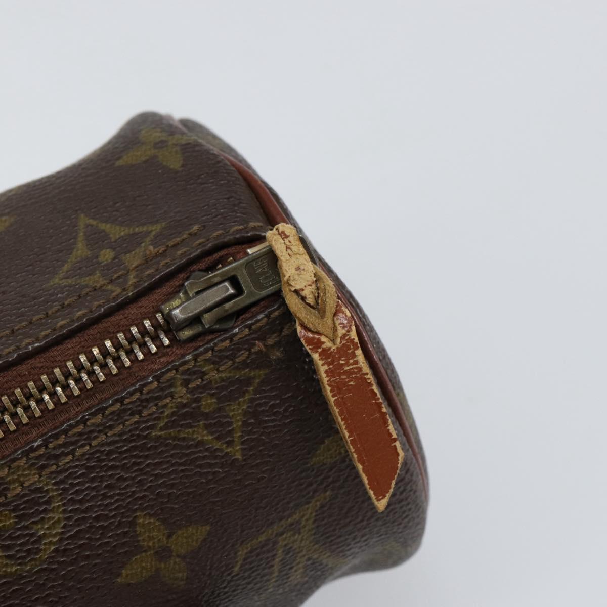 LOUIS VUITTON Monogram Papillon 22 Hand Bag M51367 LV Auth 153148