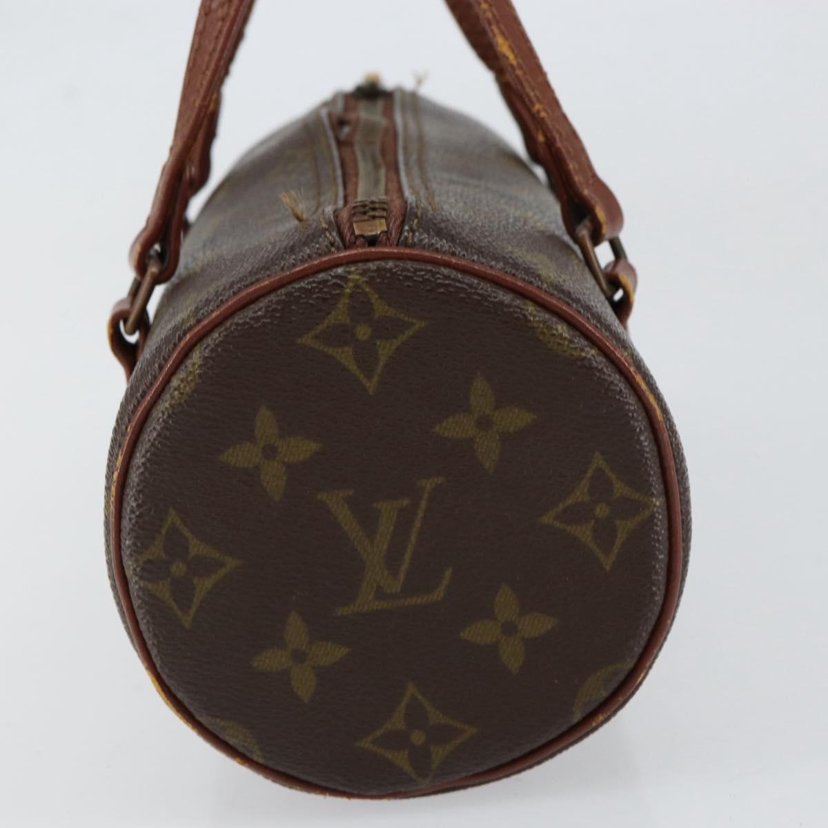 LOUIS VUITTON Monogram Papillon 22 Hand Bag M51367 LV Auth 153148