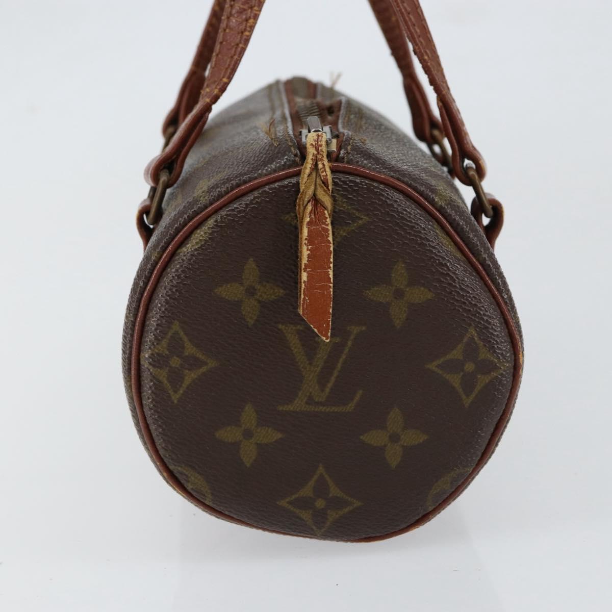 LOUIS VUITTON Monogram Papillon 22 Hand Bag M51367 LV Auth 153148