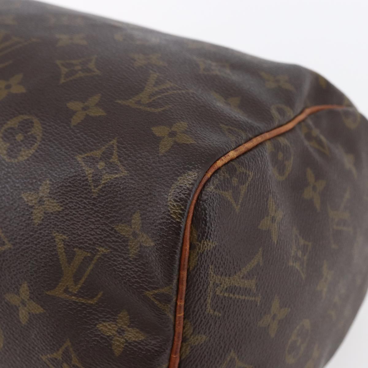 LOUIS VUITTON Monogram Speedy 30 Hand Bag M41526 LV Auth 153156