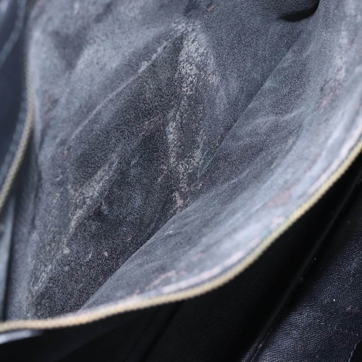 LOUIS VUITTON Epi Porte Documents Voyage Business Bag Blue M54475 Auth 153164