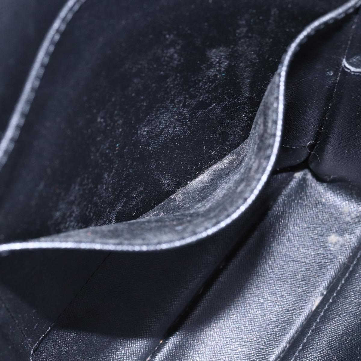 LOUIS VUITTON Epi Porte Documents Voyage Business Bag Blue M54475 Auth 153164