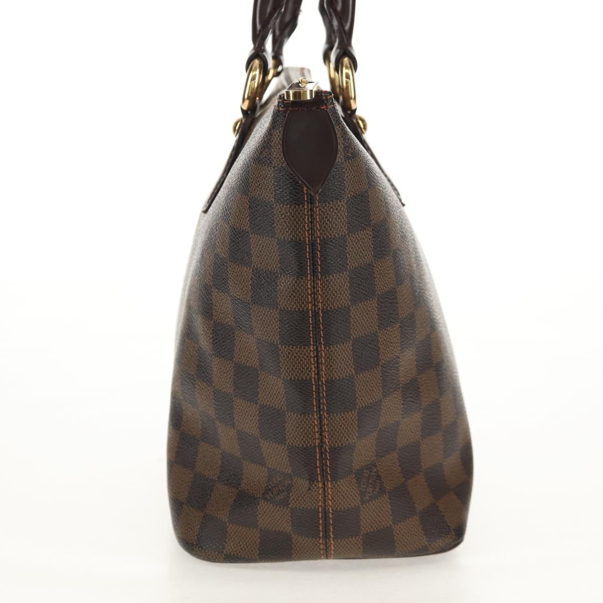 LOUIS VUITTON Damier Ebene Saleya PM Tote Bag N51183 LV Auth 153166V