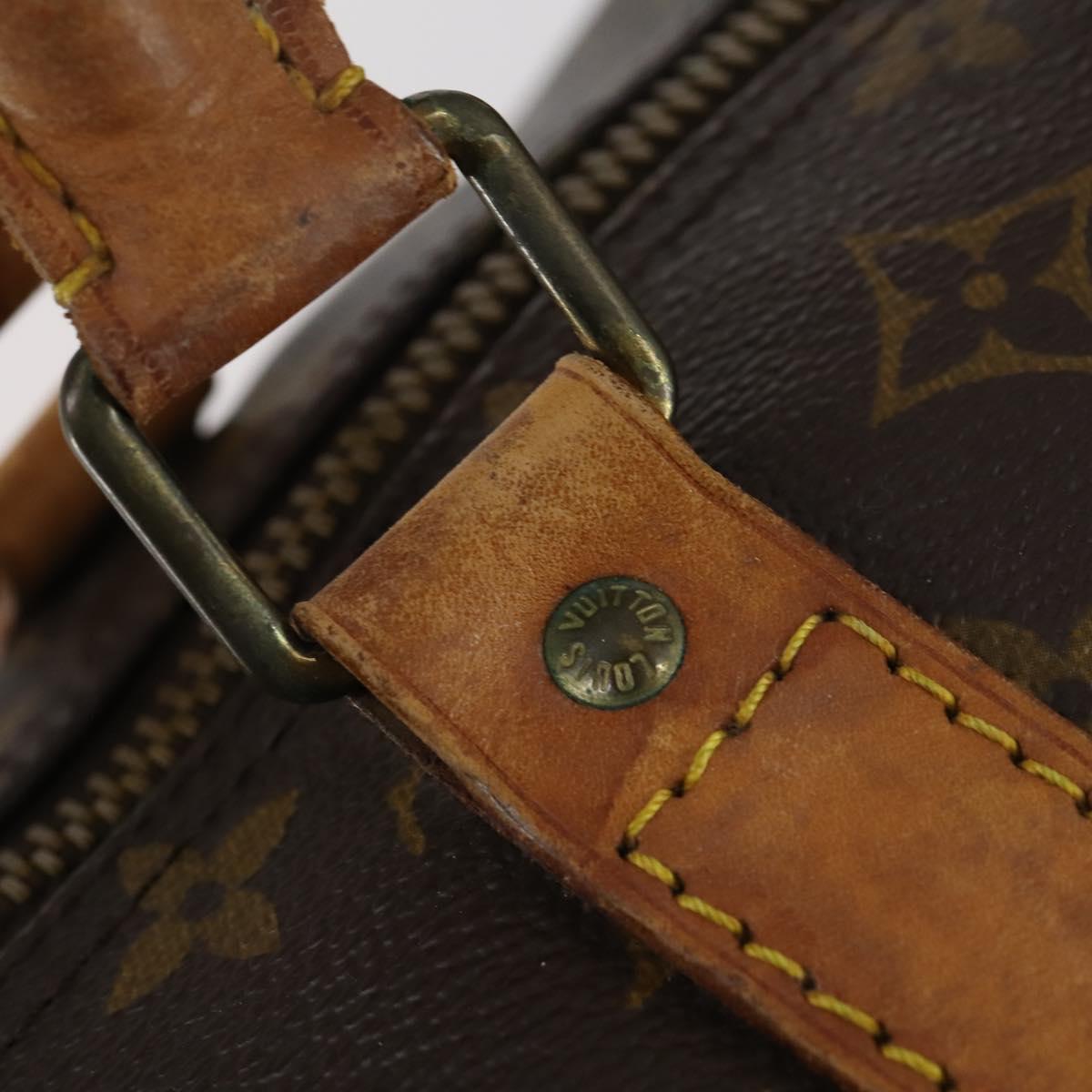 LOUIS VUITTON Monogram Keepall 60 Boston Bag M41422 LV Auth 153184