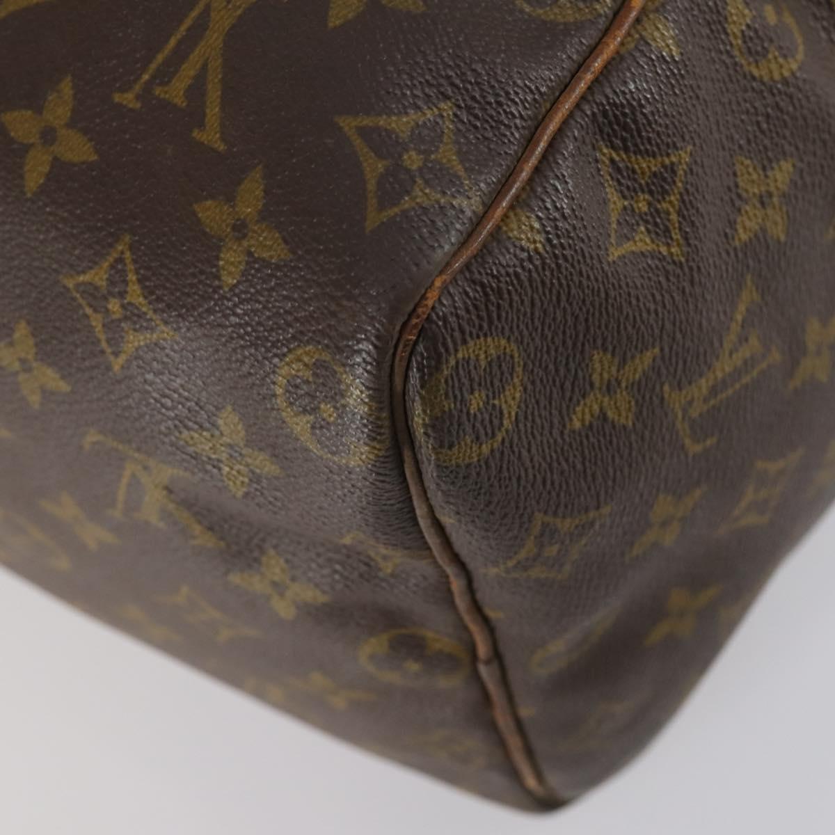 LOUIS VUITTON Monogram Speedy 40 Hand Bag M41522 LV Auth 153185