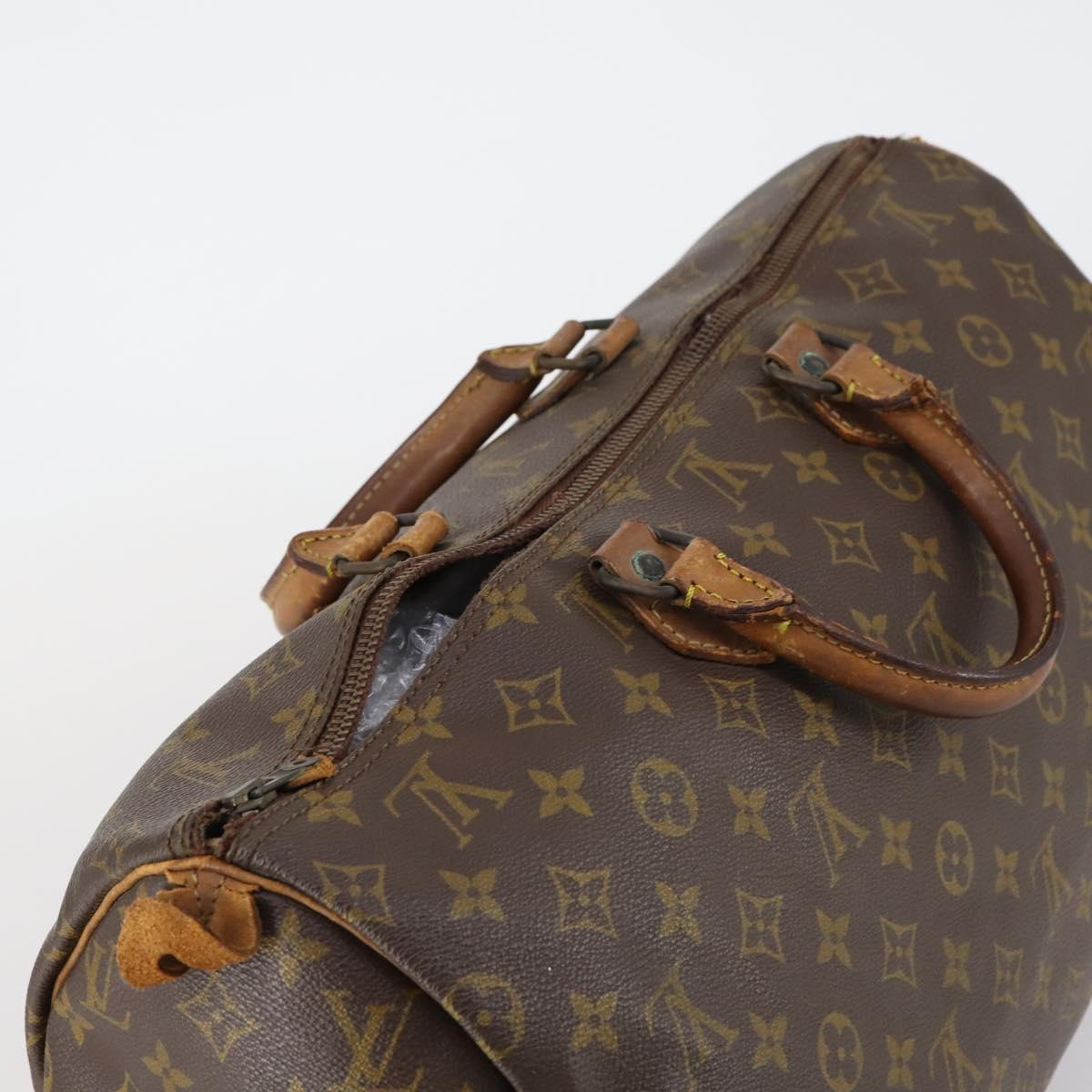 LOUIS VUITTON Monogram Speedy 40 Hand Bag M41522 LV Auth 153185