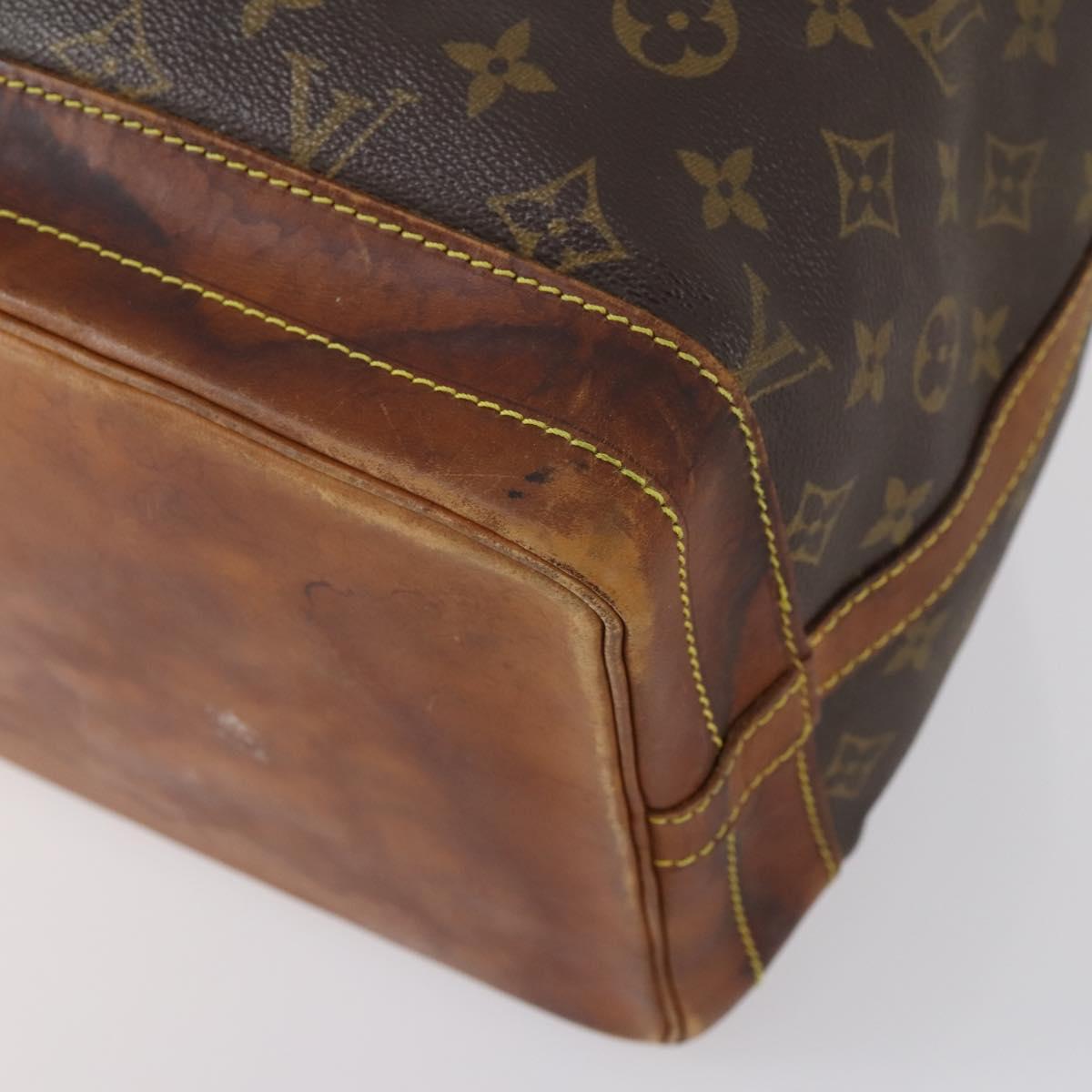 LOUIS VUITTON Monogram Noe Shoulder Bag M42224 LV Auth 153186