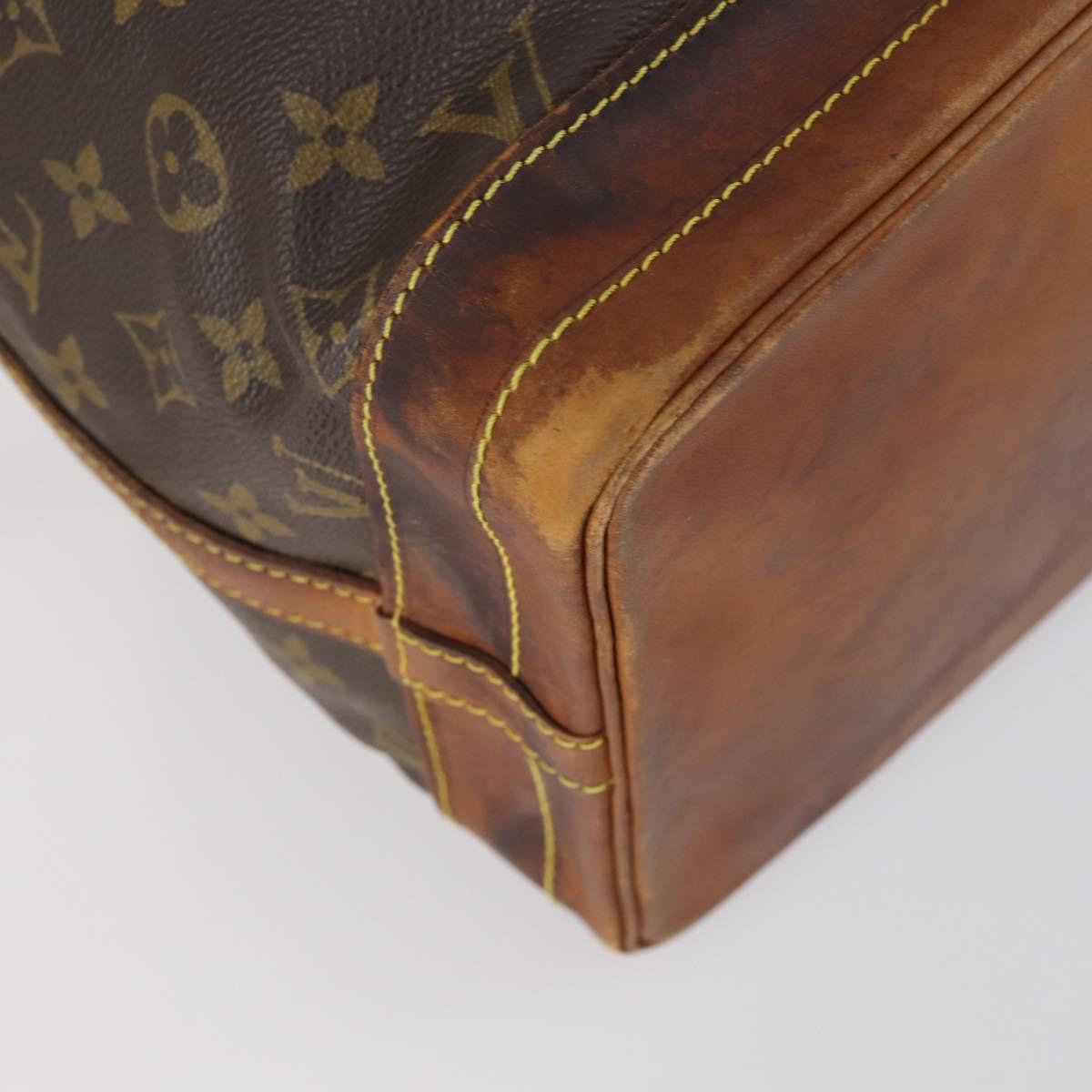 LOUIS VUITTON Monogram Noe Shoulder Bag M42224 LV Auth 153186