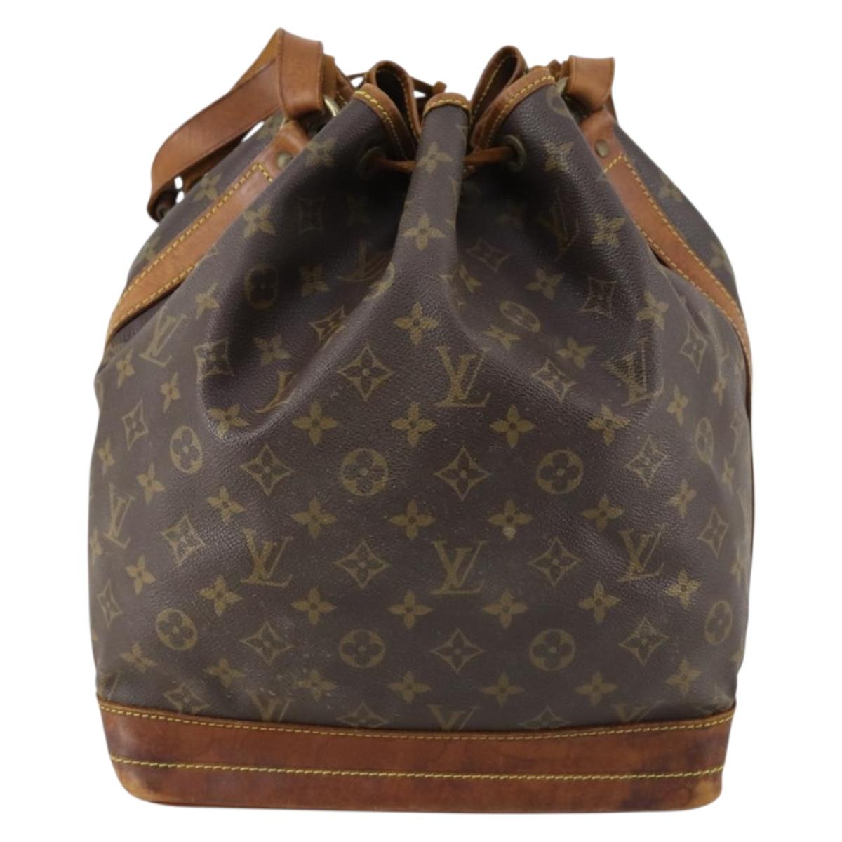 LOUIS VUITTON Monogram Noe Shoulder Bag M42224 LV Auth 153186