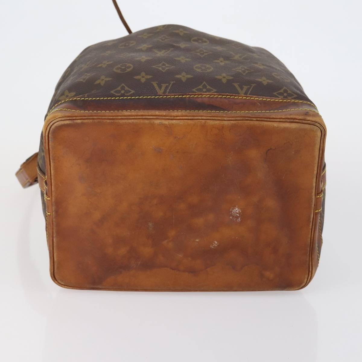 LOUIS VUITTON Monogram Noe Shoulder Bag M42224 LV Auth 153186