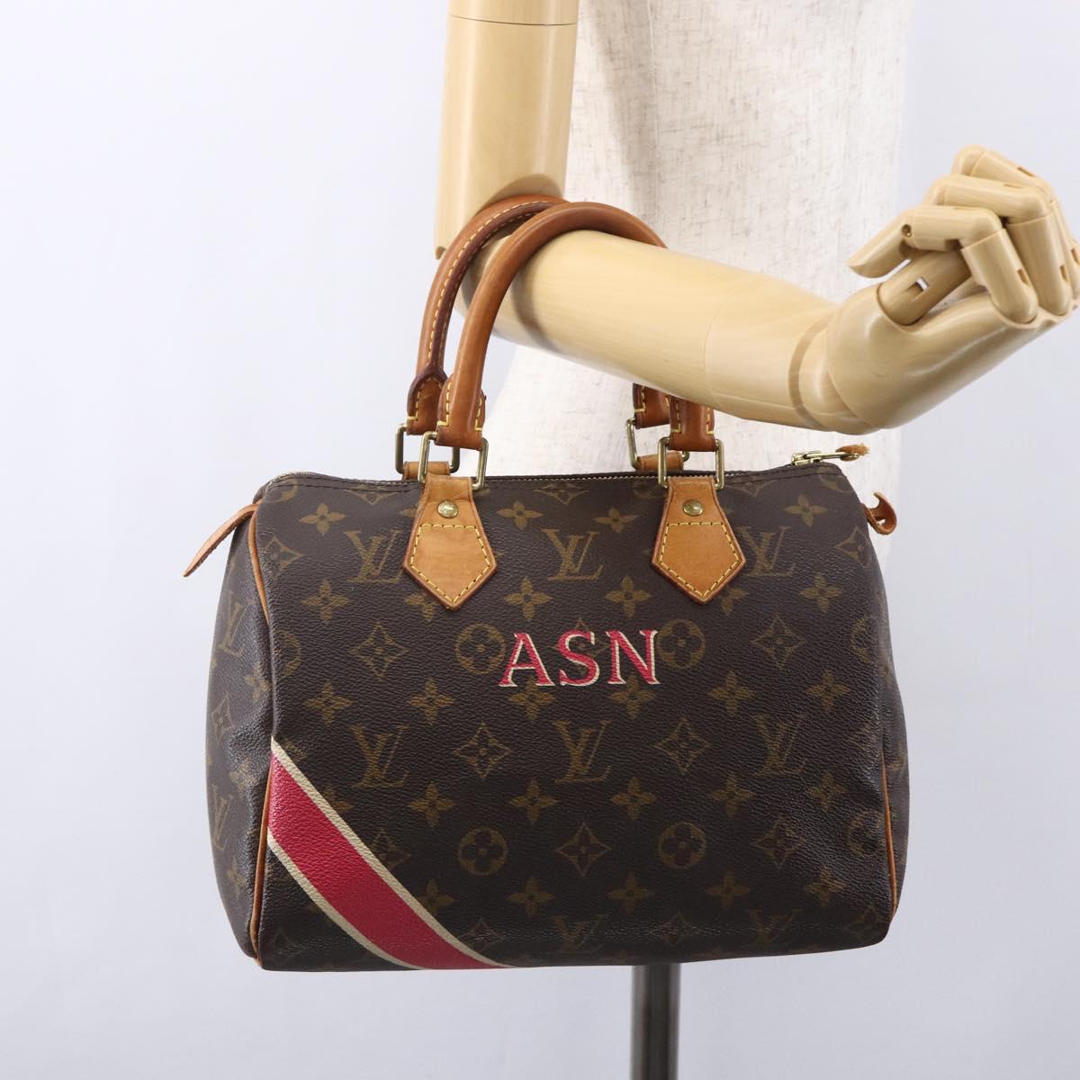 LOUIS VUITTON Monogram My LV Heritage Speedy 25 Hand Bag LV Auth 153187