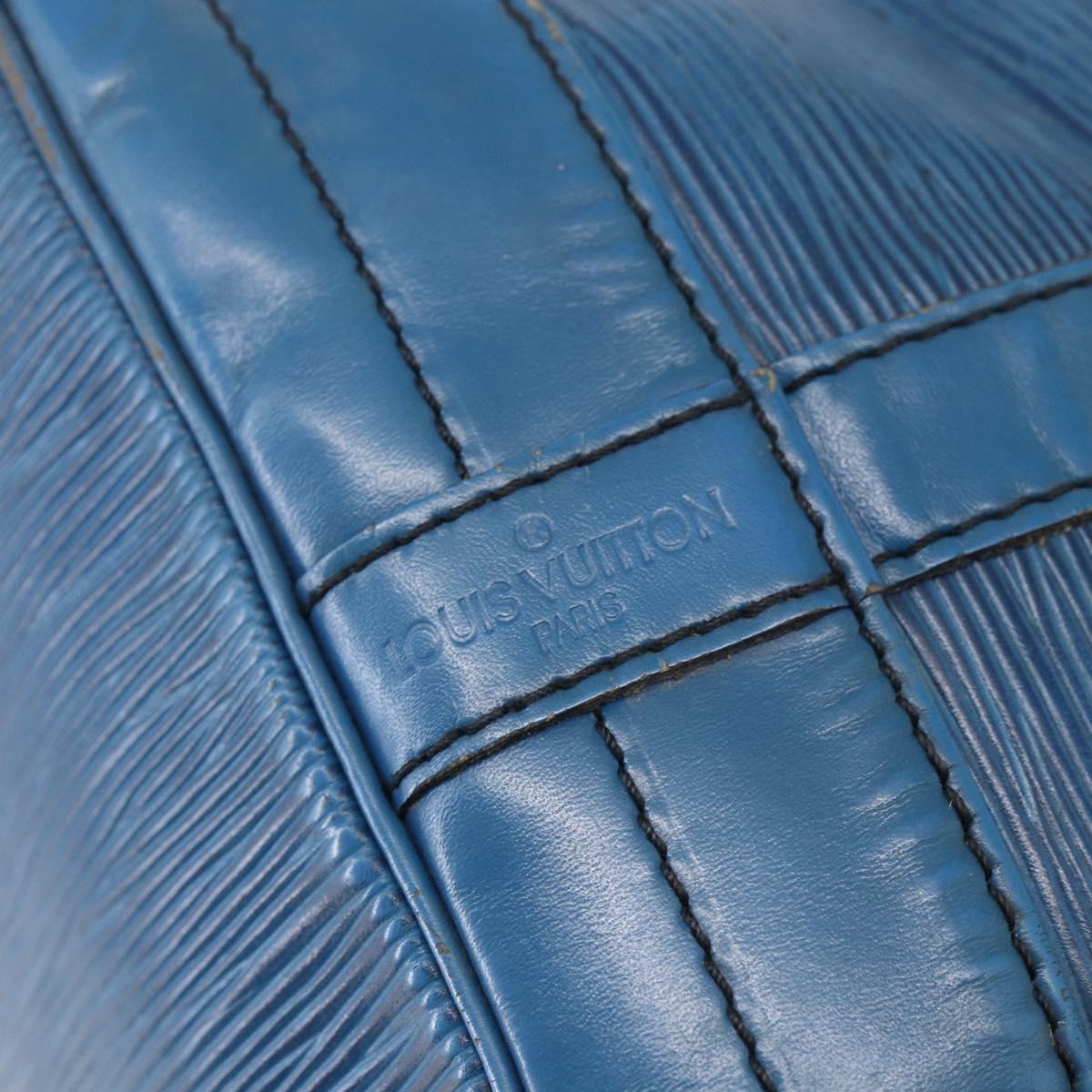 LOUIS VUITTON Epi Noe Shoulder Bag Toledo Blue M44005 LV Auth 153192