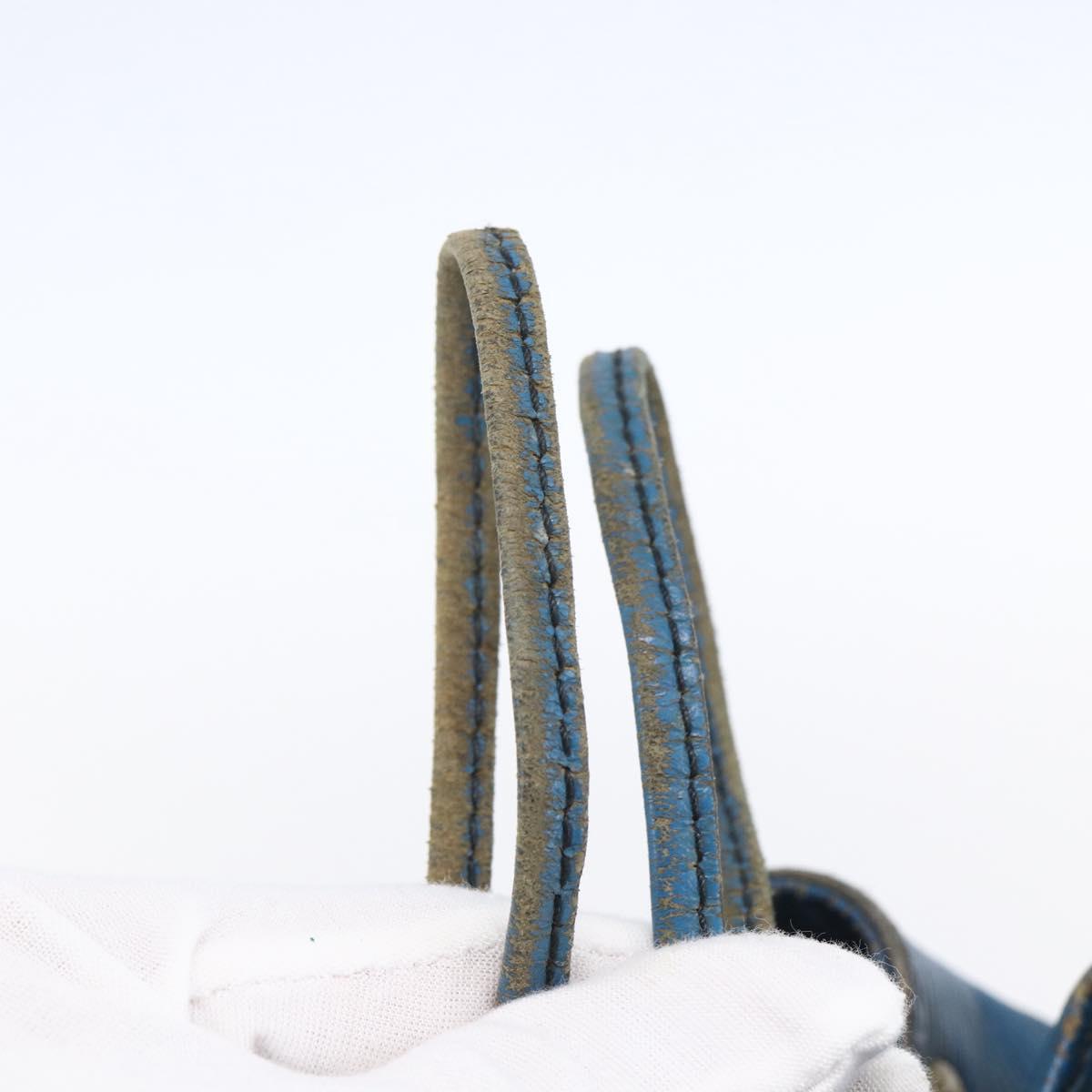 LOUIS VUITTON Epi Noe Shoulder Bag Toledo Blue M44005 LV Auth 153192