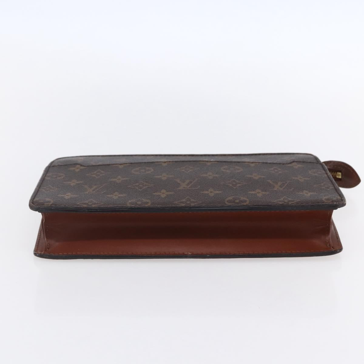 LOUIS VUITTON Monogram Pochette Homme Clutch Bag M51795 LV Auth 153201