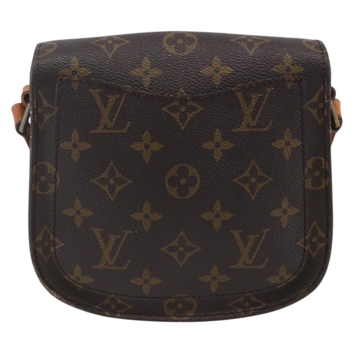 LOUIS VUITTON Monogram Saint Cloud PM Shoulder Bag M51244 LV Auth 153202