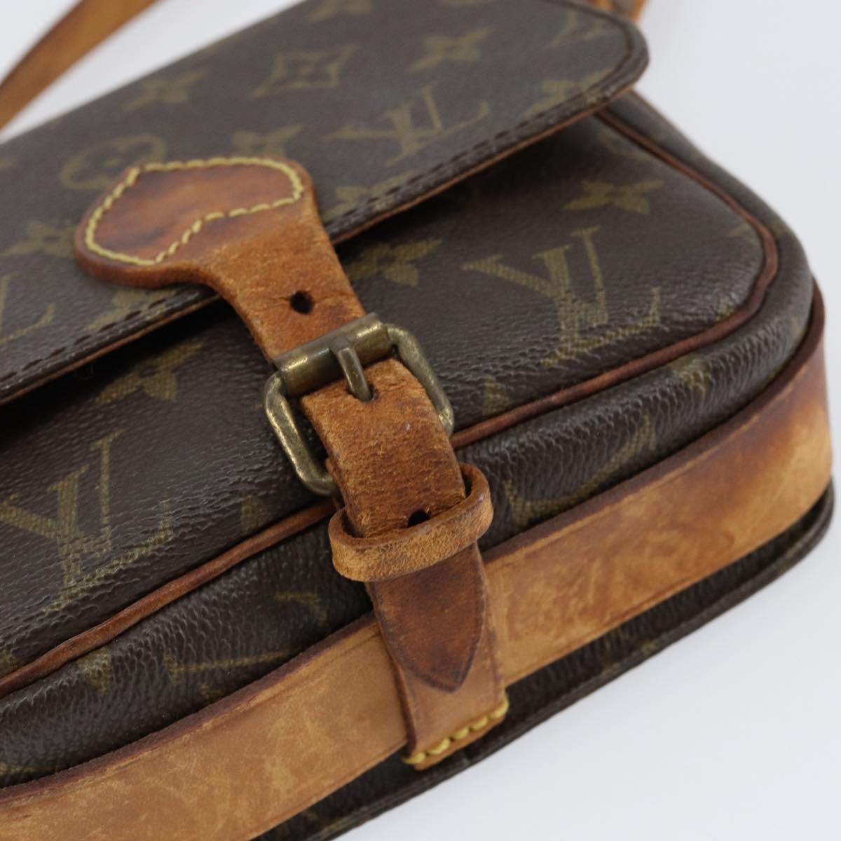 LOUIS VUITTON Monogram Cartouchiere PM Shoulder Bag M51254 LV Auth 153203