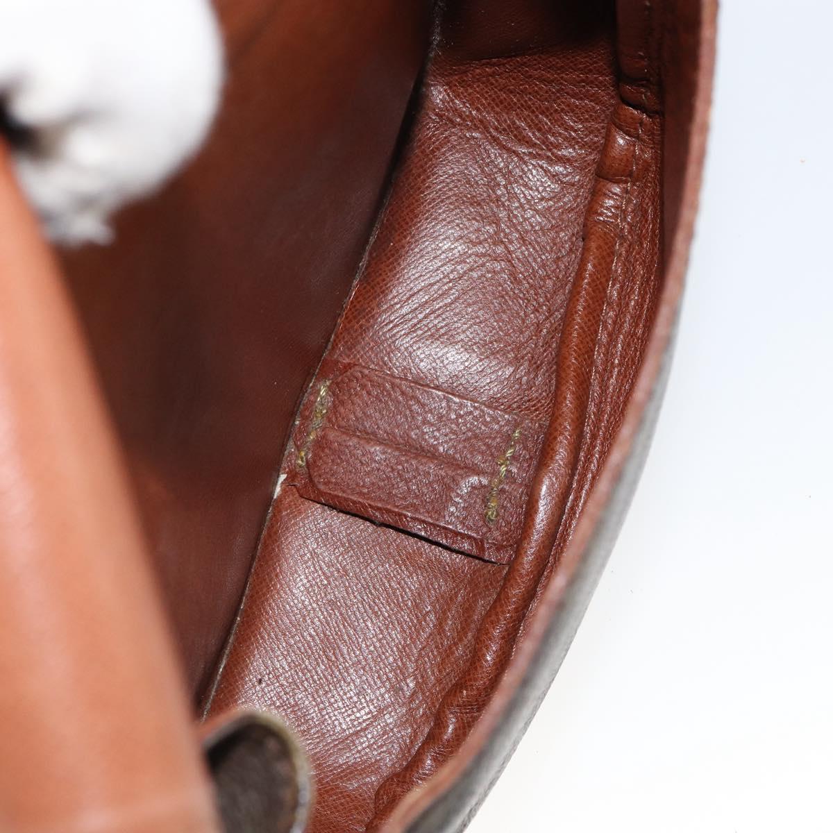 LOUIS VUITTON Monogram Cartouchiere PM Shoulder Bag M51254 LV Auth 153203