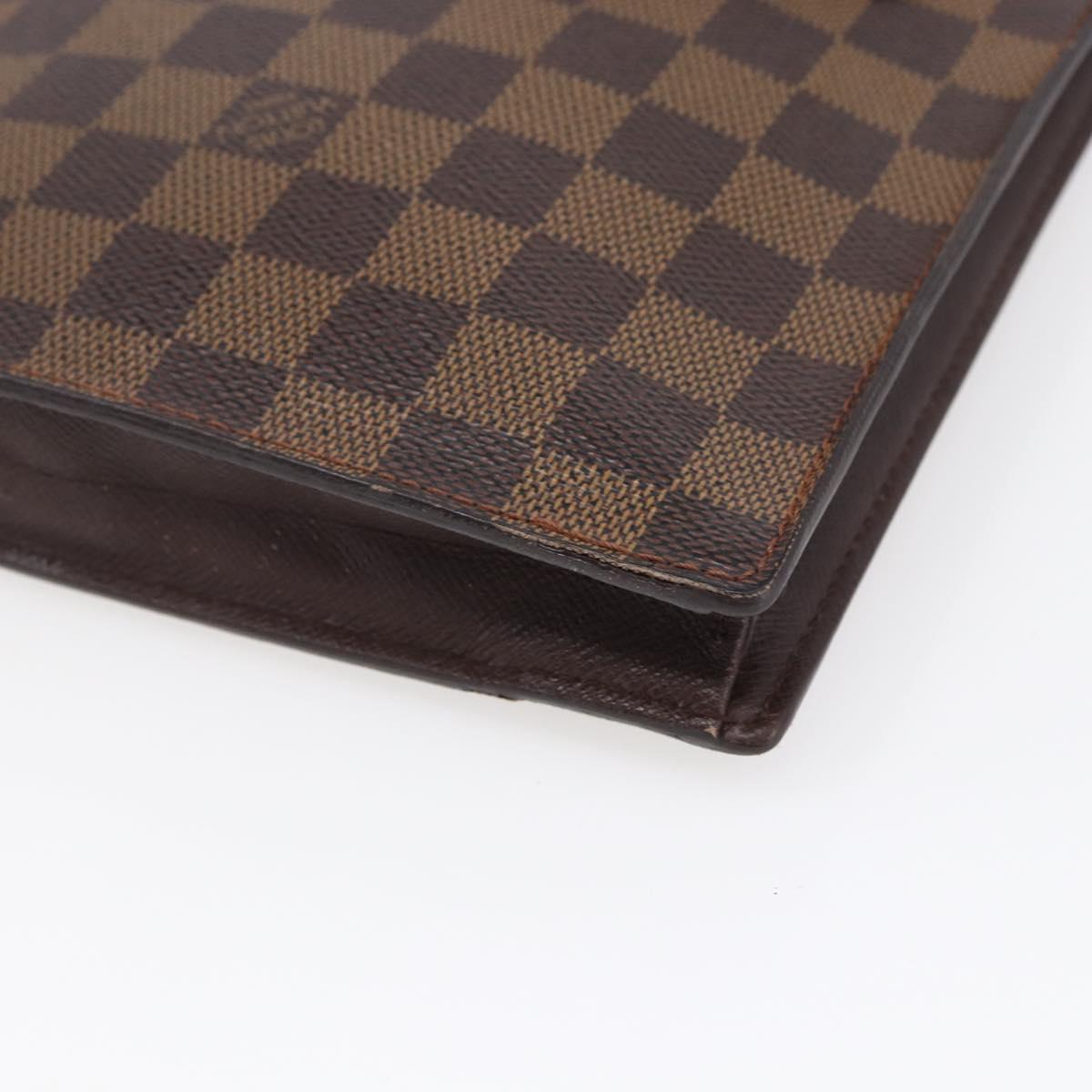 LOUIS VUITTON Damier Ebene Pimlico Shoulder Bag N45272 LV Auth 153205