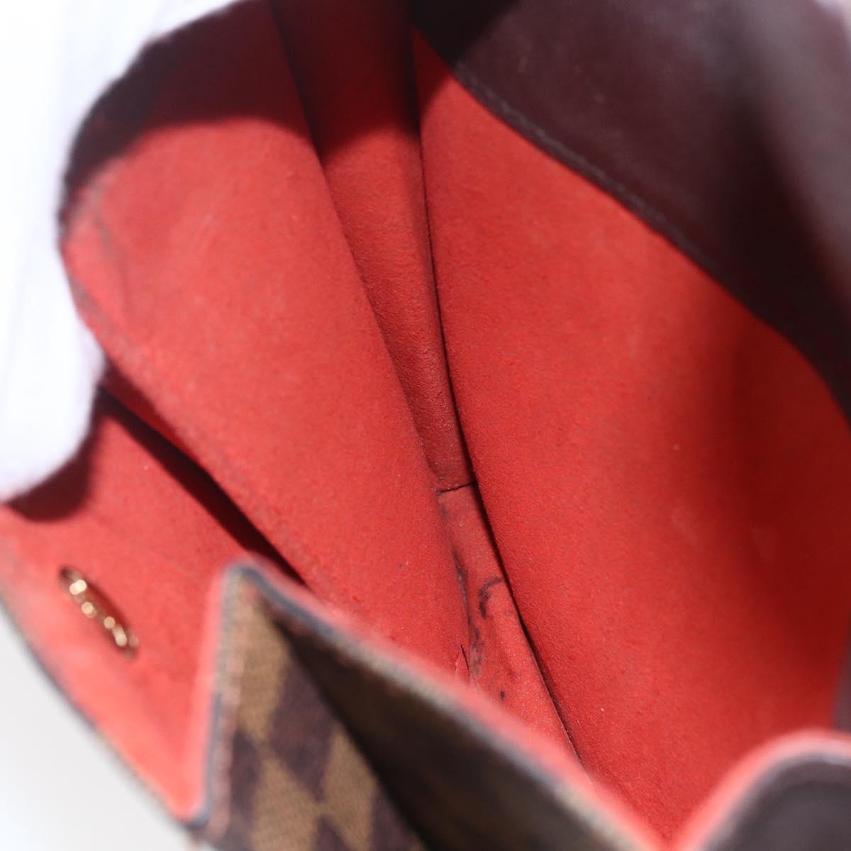 LOUIS VUITTON Damier Ebene Pimlico Shoulder Bag N45272 LV Auth 153205