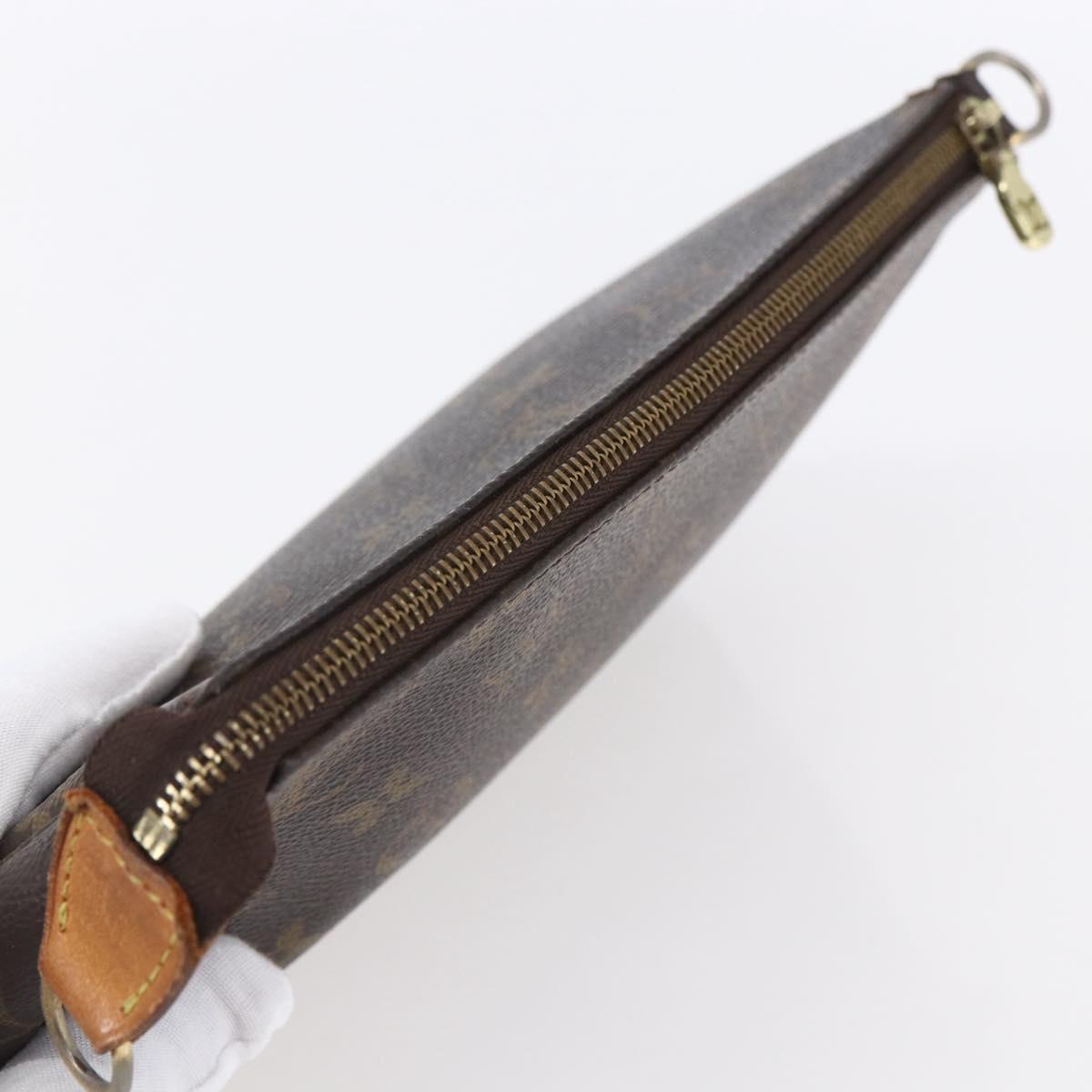 LOUIS VUITTON Monogram Pochette Accessoires Pouch M51980 LV Auth 153207