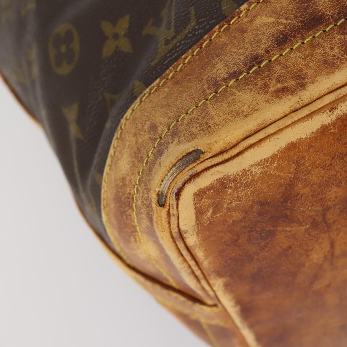 LOUIS VUITTON Monogram Noe Shoulder Bag M42224 LV Auth 153211