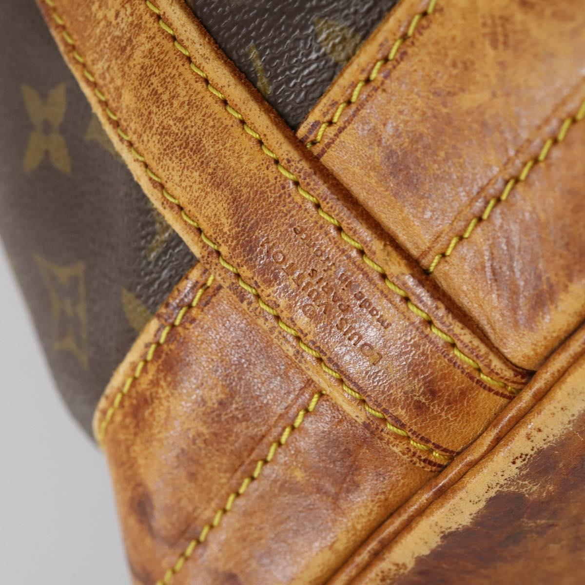 LOUIS VUITTON Monogram Noe Shoulder Bag M42224 LV Auth 153211