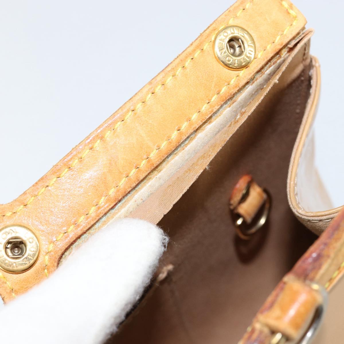 LOUIS VUITTON Monogram Vernis Roxbury Drive Bag 2Way Noisette M91372 Auth 153213