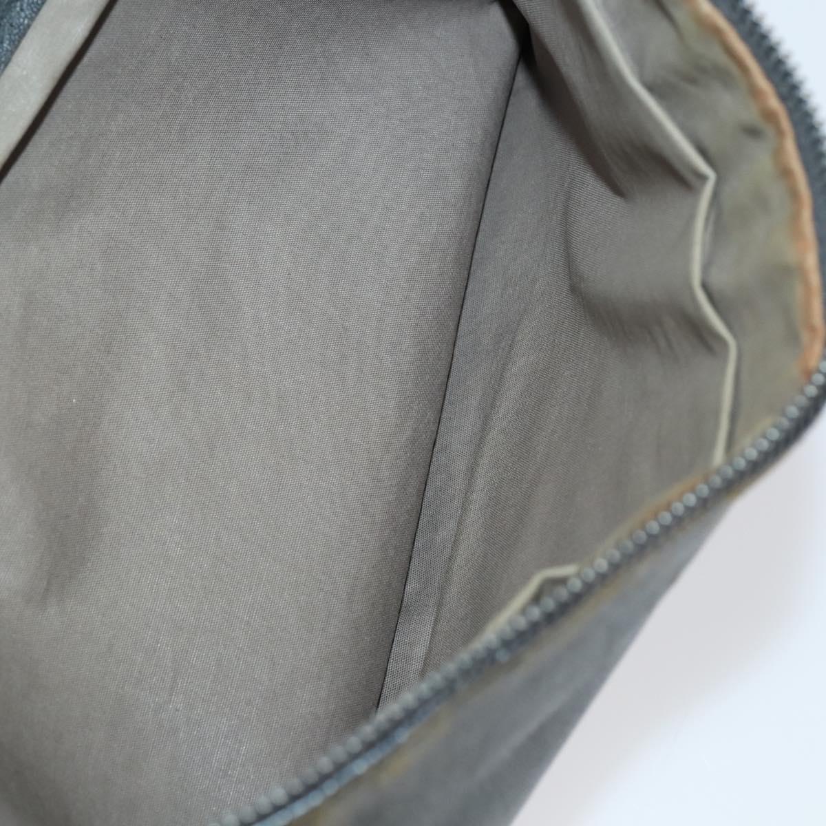 BOTTEGA VENETA INTRECCIATO Hand Bag Leather 2way Black Auth 153214