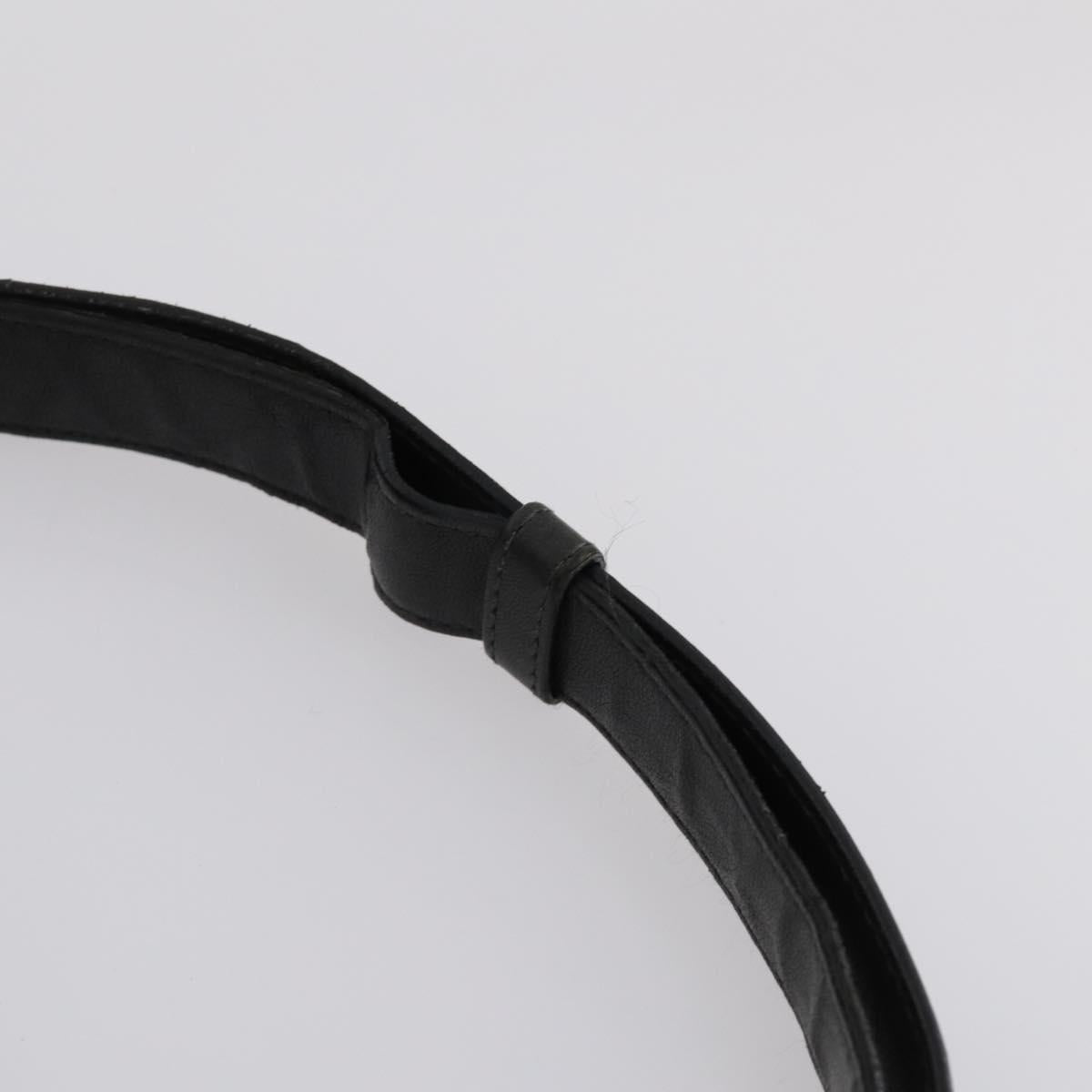 BOTTEGA VENETA INTRECCIATO Hand Bag Leather 2way Black Auth 153214