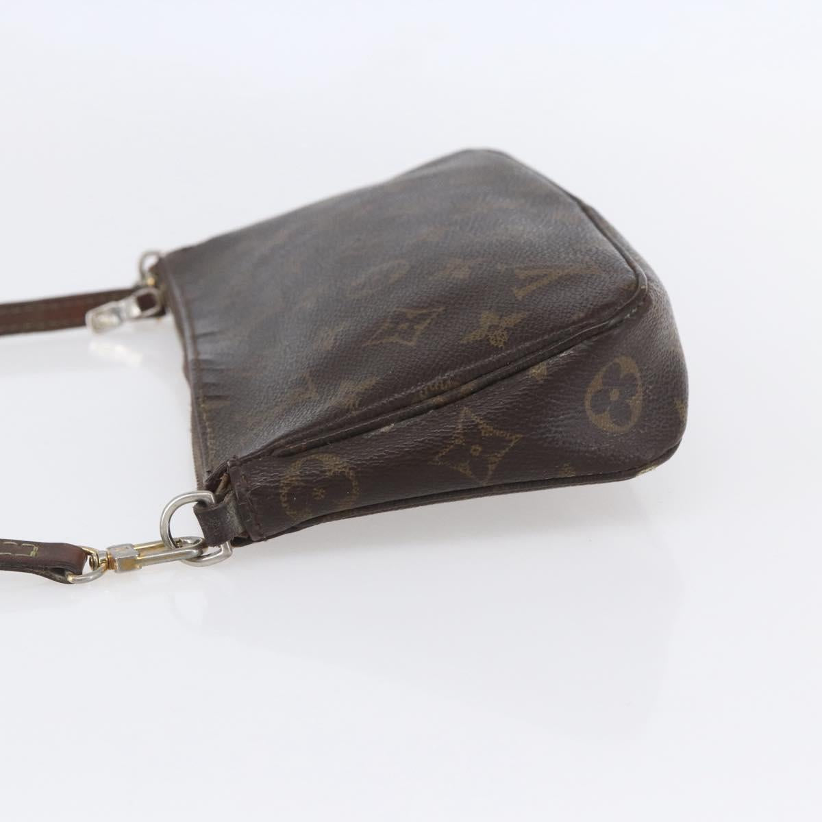 LOUIS VUITTON Monogram Pochette Accessoires Pouch M51980 LV Auth 153227